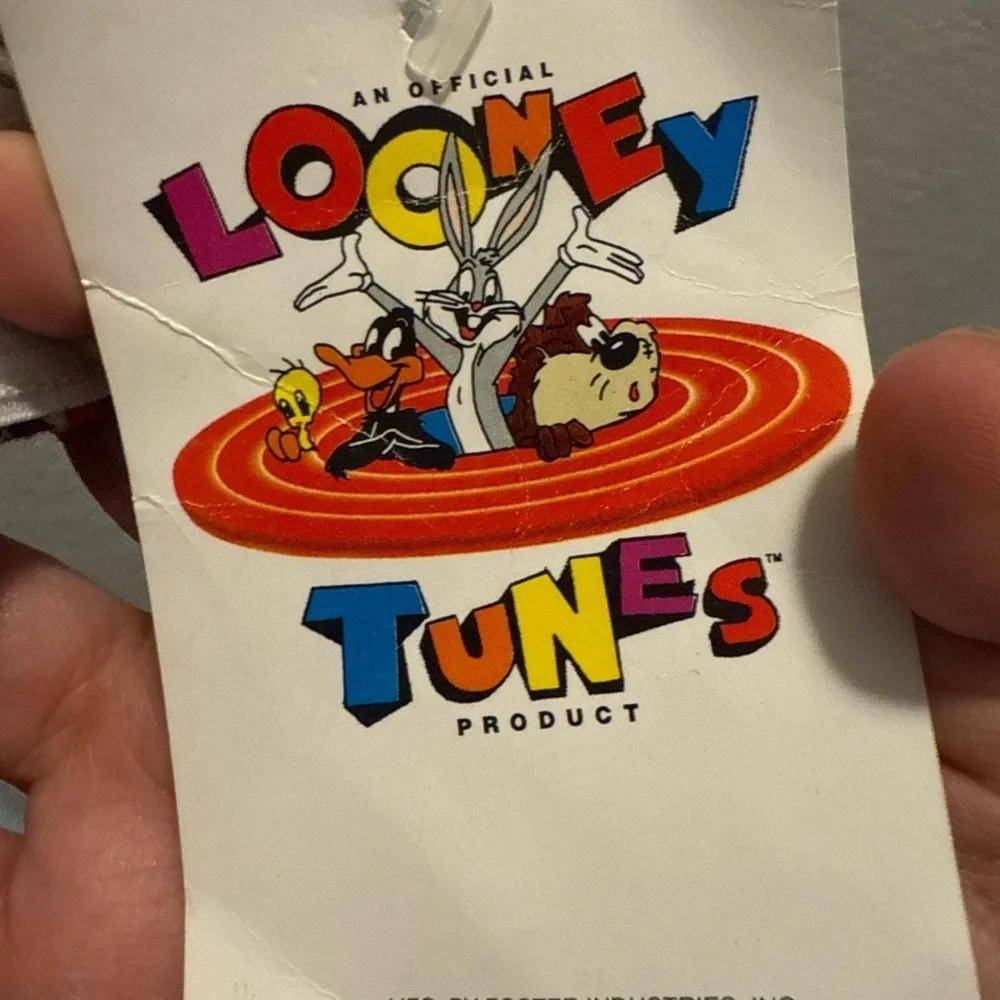 Vintage 1998 Looney Tunes Tazmania Christmas Boxers Size XL